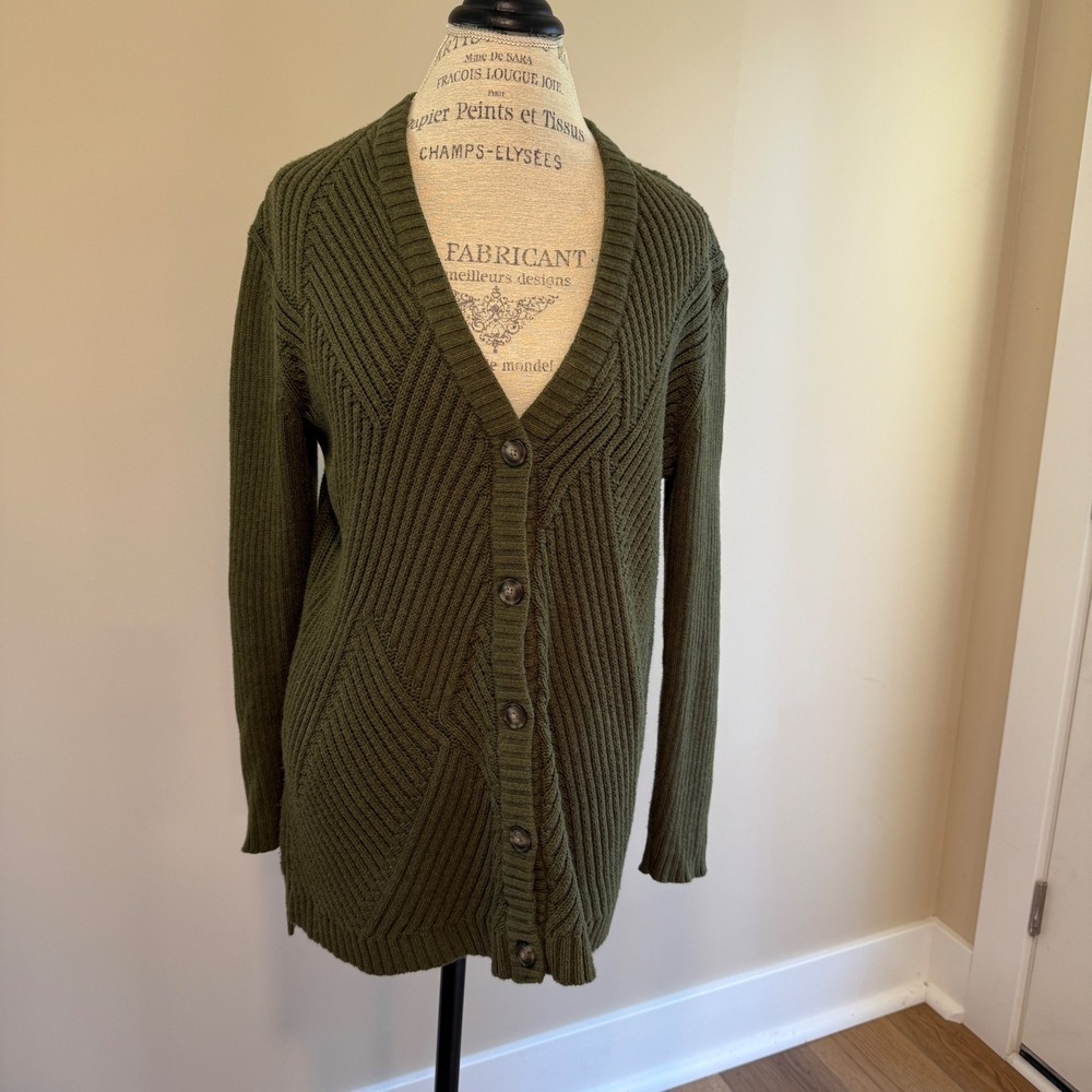 Cabi Women's Green Cardian Size S